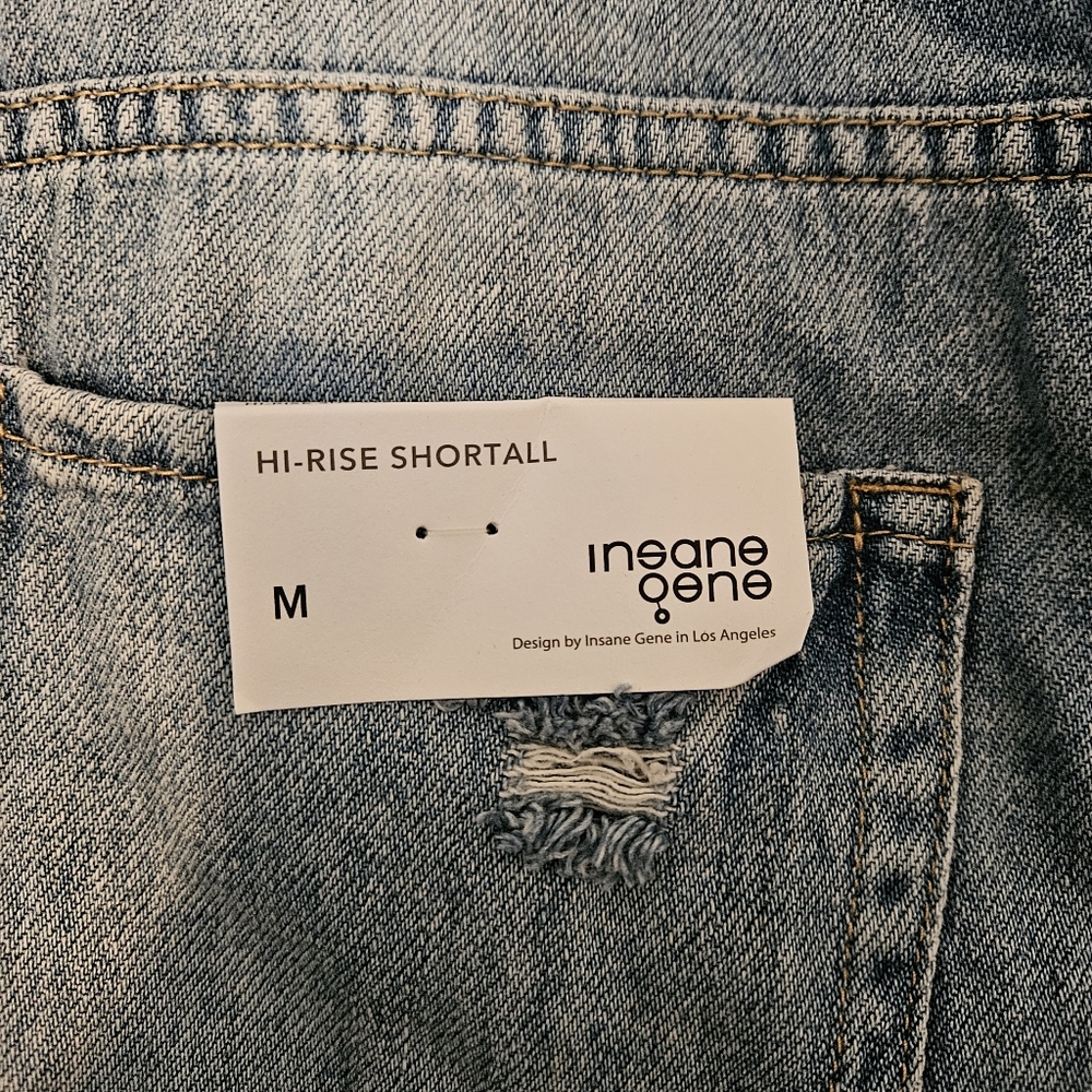 Insane Gene  Shortall Overalls Size M - Picture 3 of 4